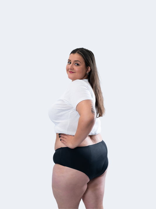 Culotte menstruelle sans couture - Flux moyen à abondant