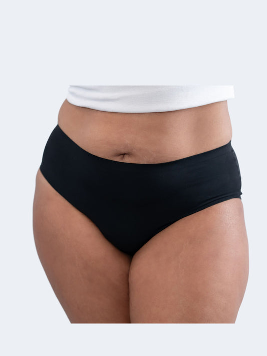 Culotte règles sans couture, confortable pour l'été  offrant une protection fine invisible sous les pantalons. I