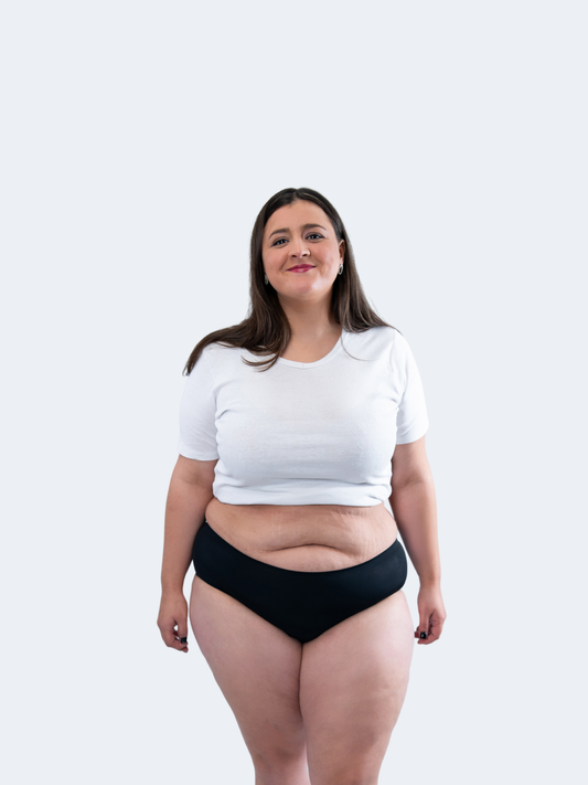 Culotte menstruelle sans couture - Flux moyen à abondant